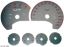 Picture of US Speedo Instrument Cluster Gauge Face Kit - SSC608RK