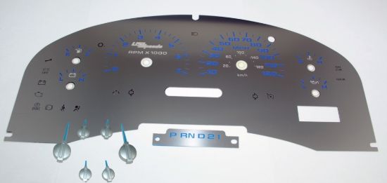 Picture of US Speedo Instrument Cluster Gauge Face Kit - SSF05B