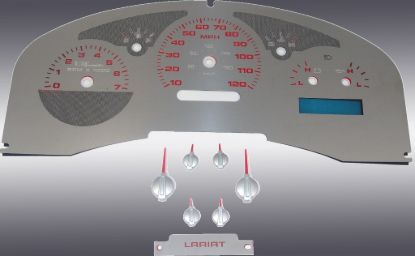 Picture of US Speedo Instrument Cluster Gauge Face Kit - SSF06R