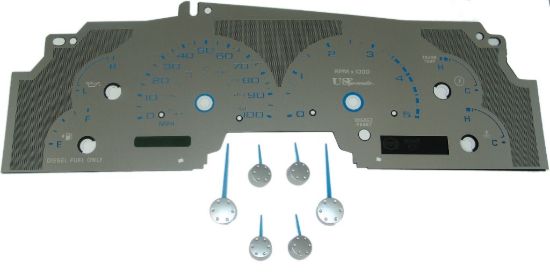 Picture of US Speedo Instrument Cluster Gauge Face Kit - SSF08B