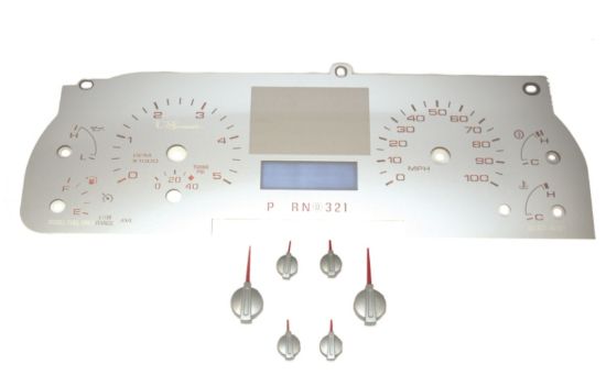 Picture of US Speedo Instrument Cluster Gauge Face Kit - SSF09R