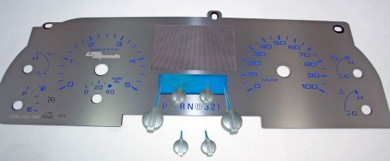 Picture of US Speedo Instrument Cluster Gauge Face Kit - SSF10B