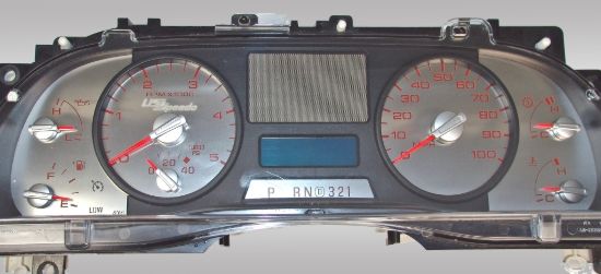 Picture of US Speedo Instrument Cluster Gauge Face Kit - SSF10R
