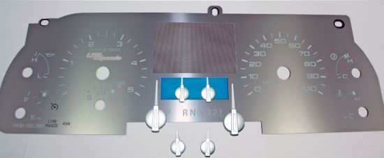 Picture of US Speedo Instrument Cluster Gauge Face Kit - SSF10W