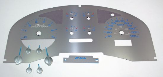 Picture of US Speedo Instrument Cluster Gauge Face Kit - SSF14B