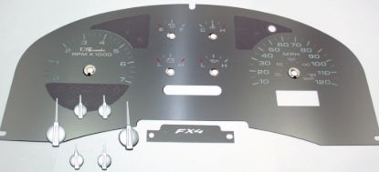 Picture of US Speedo Instrument Cluster Gauge Face Kit - SSF14W