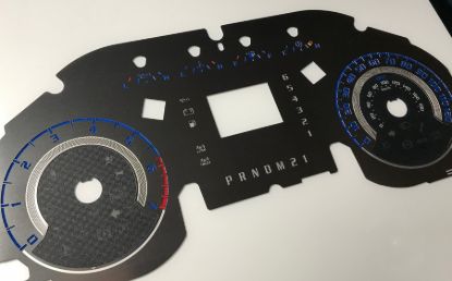 Picture of US Speedo Instrument Cluster Gauge Face Kit - SSF153B