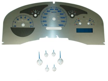 Picture of US Speedo Instrument Cluster Gauge Face Kit - SSF16B