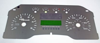 Picture of US Speedo Instrument Cluster Gauge Face Kit - SSF29W