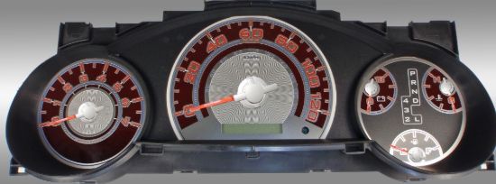 Picture of US Speedo Instrument Cluster Gauge Face Kit - SSFJ01R