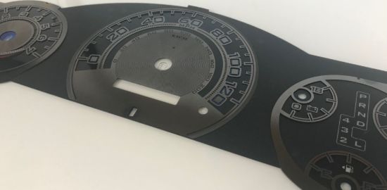 Picture of US Speedo Instrument Cluster Gauge Face Kit - SSFJ02B