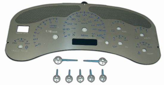 Picture of US Speedo Instrument Cluster Gauge Face Kit - SSGM00B