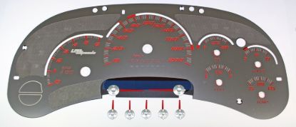 Picture of US Speedo Instrument Cluster Gauge Face Kit - SSGM11KR