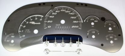 Picture of US Speedo Instrument Cluster Gauge Face Kit - SSGM12W