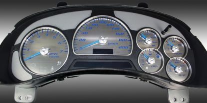 Picture of US Speedo Instrument Cluster Gauge Face Kit - SSGM20BK