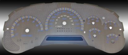 Picture of US Speedo Instrument Cluster Gauge Face Kit - SSGM21B