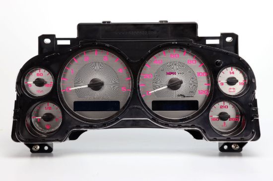 Picture of US Speedo Instrument Cluster Gauge Face Kit - SSGM23P
