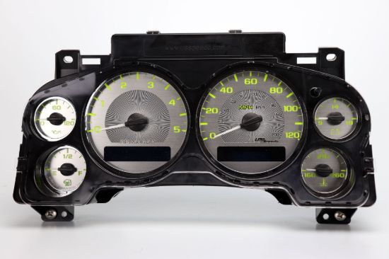 Picture of US Speedo Instrument Cluster Gauge Face Kit - SSGM23Y