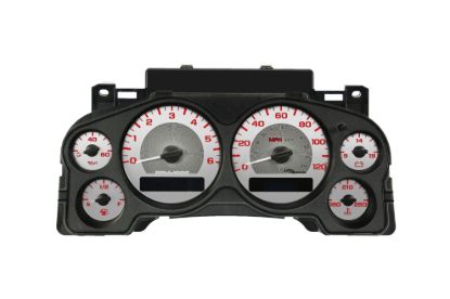 Picture of US Speedo Instrument Cluster Gauge Face Kit - SSGM27R
