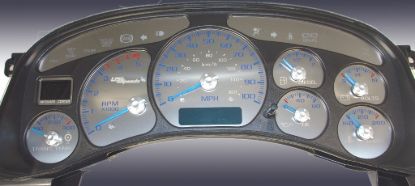 Picture of US Speedo Instrument Cluster Gauge Face Kit - SSGM995B