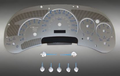 Picture of US Speedo Instrument Cluster Gauge Face Kit - SSH201B