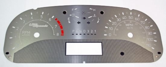 Picture of US Speedo Instrument Cluster Gauge Face Kit - SSH311W