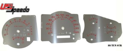 Picture of US Speedo Instrument Cluster Gauge Face Kit - SSTUN07R