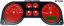 Picture of US Speedo Instrument Cluster Gauge Face Kit - SVT085