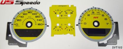 Picture of US Speedo Instrument Cluster Gauge Face Kit - SVT113K