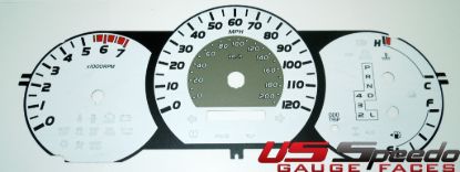 Picture of US Speedo Instrument Cluster Gauge Face Kit - TAC060
