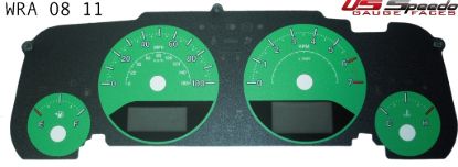 Picture of US Speedo Instrument Cluster Gauge Face Kit - WRA0811