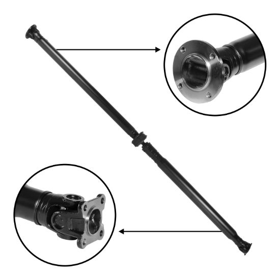 Picture of USA Standard Gear Drive Shaft Assembly - ZDS150532