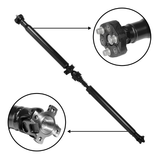 Picture of USA Standard Gear Drive Shaft Assembly - ZDS159458