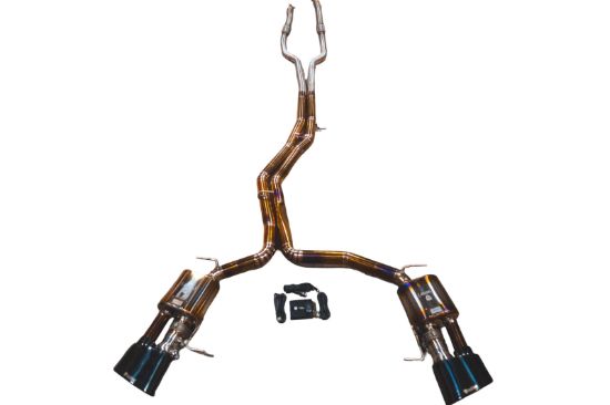 Picture of Valvetronic Designs Exhaust System Kit - AUD.C8.VSES.TI