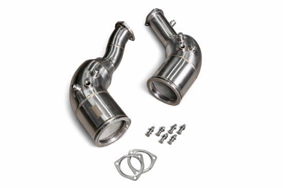 Picture of Valvetronic Designs Catalytic Converter - AUD.C8.RS6.FF.400C.BR