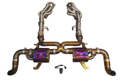 Picture of Valvetronic Designs Exhaust System Kit - AUD.R8.V10.GEN2.VSES.TI