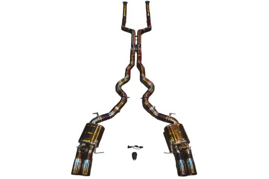 Picture of Valvetronic Designs Exhaust System Kit - BMW.F12.M6.VSES.TI.TIBRT