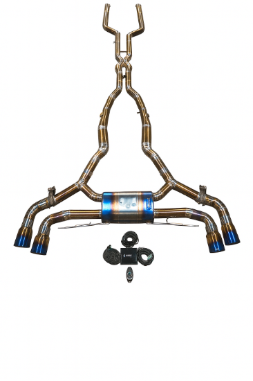 Picture of Valvetronic Designs Exhaust System Kit - BMW.F95.X5M.VSES.TI.BRSH