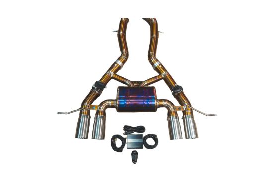 Picture of Valvetronic Designs Exhaust System Kit - BMW.G87.M2.AXL.TI.BRSH