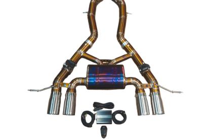 Picture of Valvetronic Designs Exhaust System Kit - BMW.G8X.M3.AXL.TI.BRSH