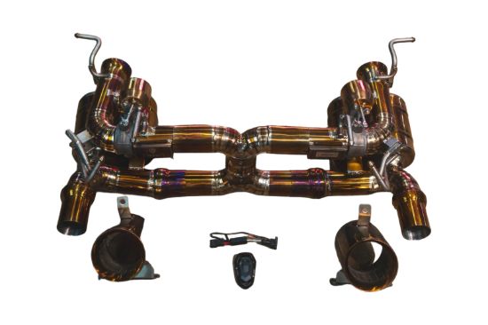 Picture of Valvetronic Designs Exhaust System Kit - FER.458S.VSES.TI