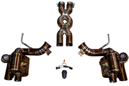 Picture of Valvetronic Designs Exhaust System Kit - FER.F12.VSES.TI