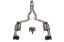Picture of Valvetronic Designs Exhaust System Kit - FRD.S550.S650.VSES.BR
