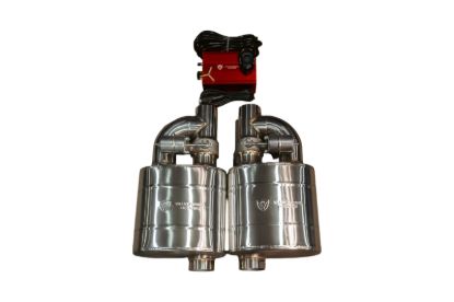 Picture of Valvetronic Designs Exhaust Muffler - OFF.UVM.63MM.X2