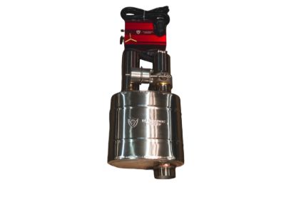 Picture of Valvetronic Designs Exhaust Muffler - OFF.UVM.76MM.DUALOUT.x1