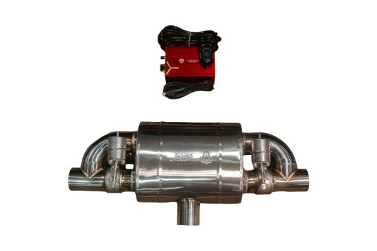 Picture of Valvetronic Designs Exhaust Muffler - OFF.UVM.76MM.TSTYLE.X1