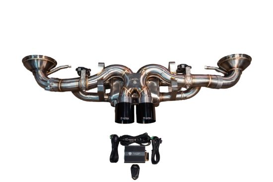 Picture of Valvetronic Designs Exhaust System Kit - POR.992.GT3.VSES.BR