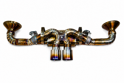 Picture of Valvetronic Designs Exhaust System Kit - POR.992.GT3.VSES.Ti