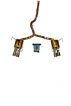 Picture of Valvetronic Designs Exhaust System Kit - SUB.FA20.WRX.VSES.TI