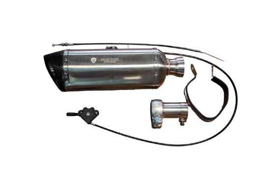 Picture of Valvetronic Designs Exhaust Muffler - VTD.BIKE.SB.UVM.STR.38MM